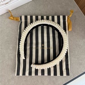 Lele Sadoughi All Over Pearl Alice Headband